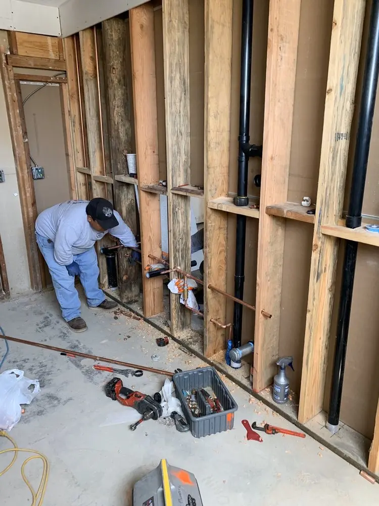 Commercial rough-in plumbing for Water Heater Replacement in Irmo